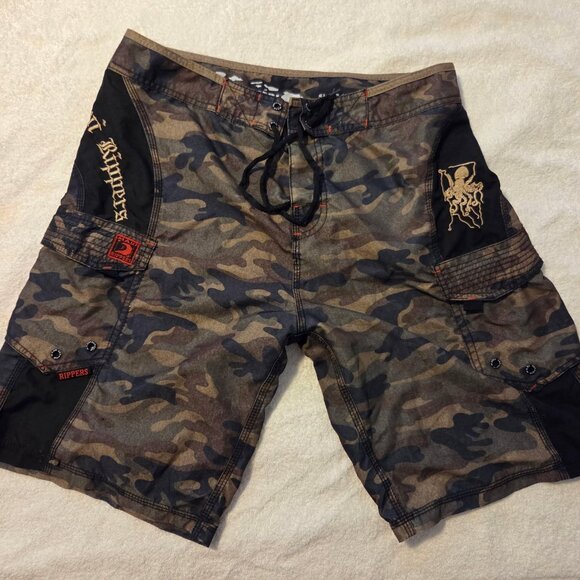 Maui Rippers board shorts, like new without tags Mens 34 - Picture 1 of 3